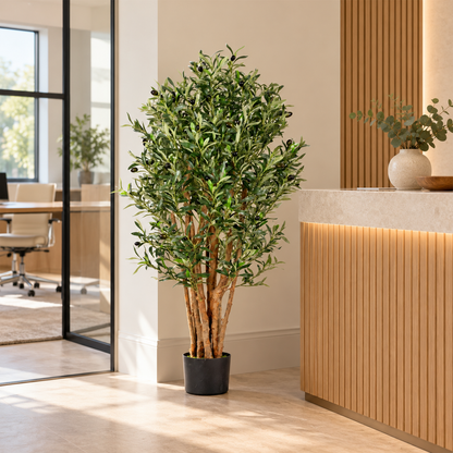 125cm Artificial Olive Tree